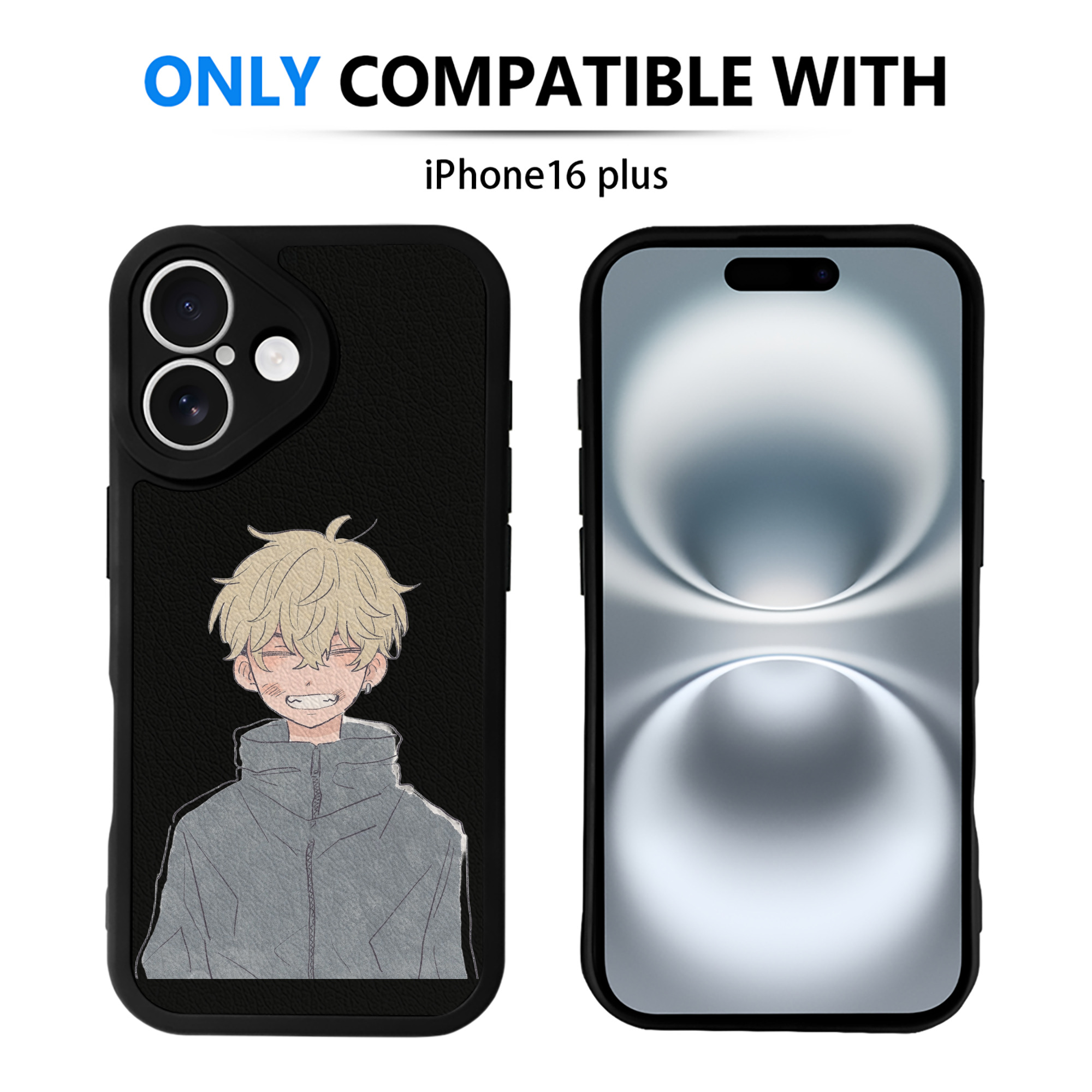 （画像用） 東京リベンジャーズ Tokyo Revengers 【iPhone 16シリーズ対応】シリコンスマホケース（レザー調） 材質：シリコン